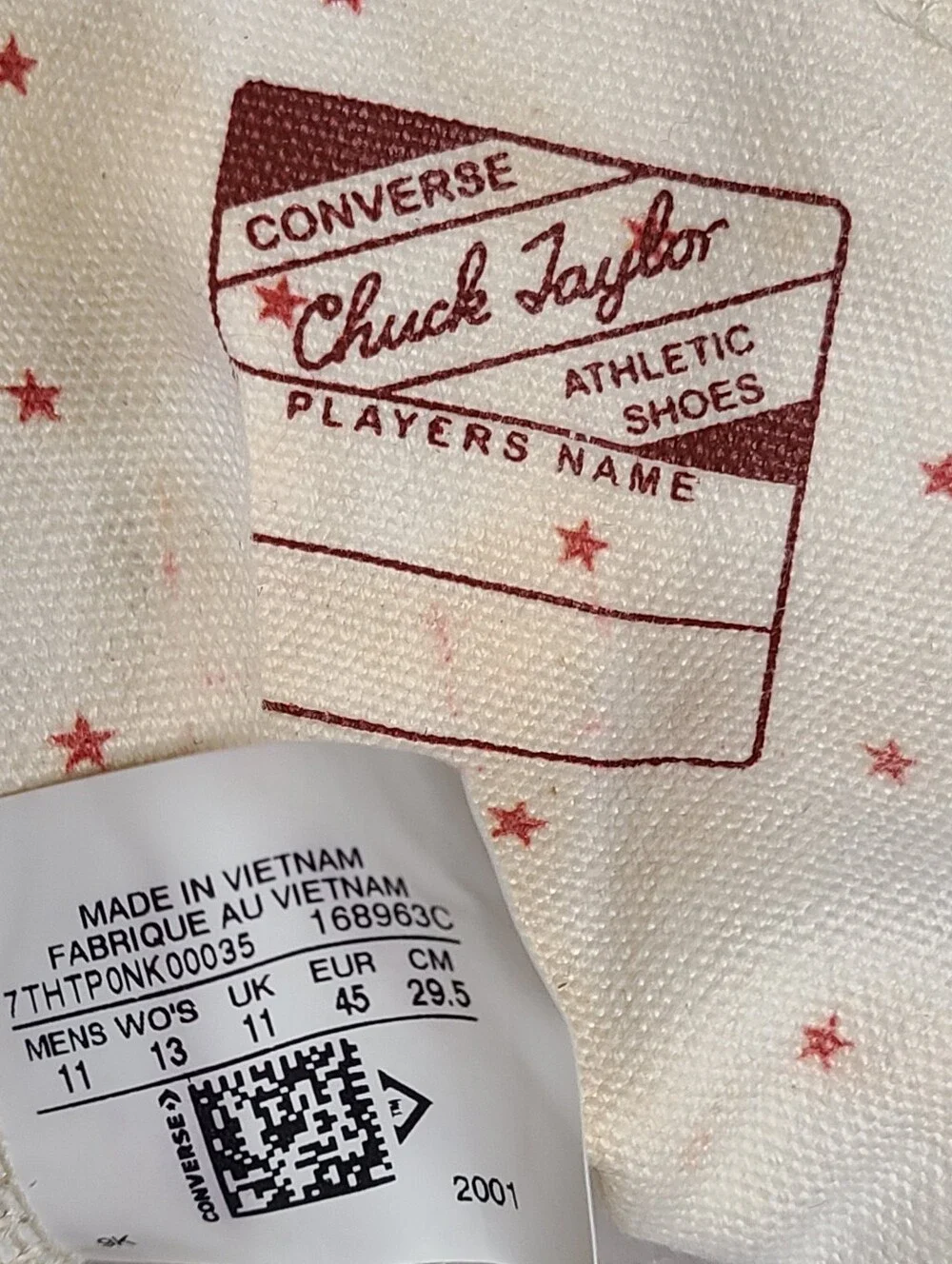 Converse X NBA CTAS Chuck 70 Chicago Allstar Game hi top sneakers size 11 - Picture 9 of 12